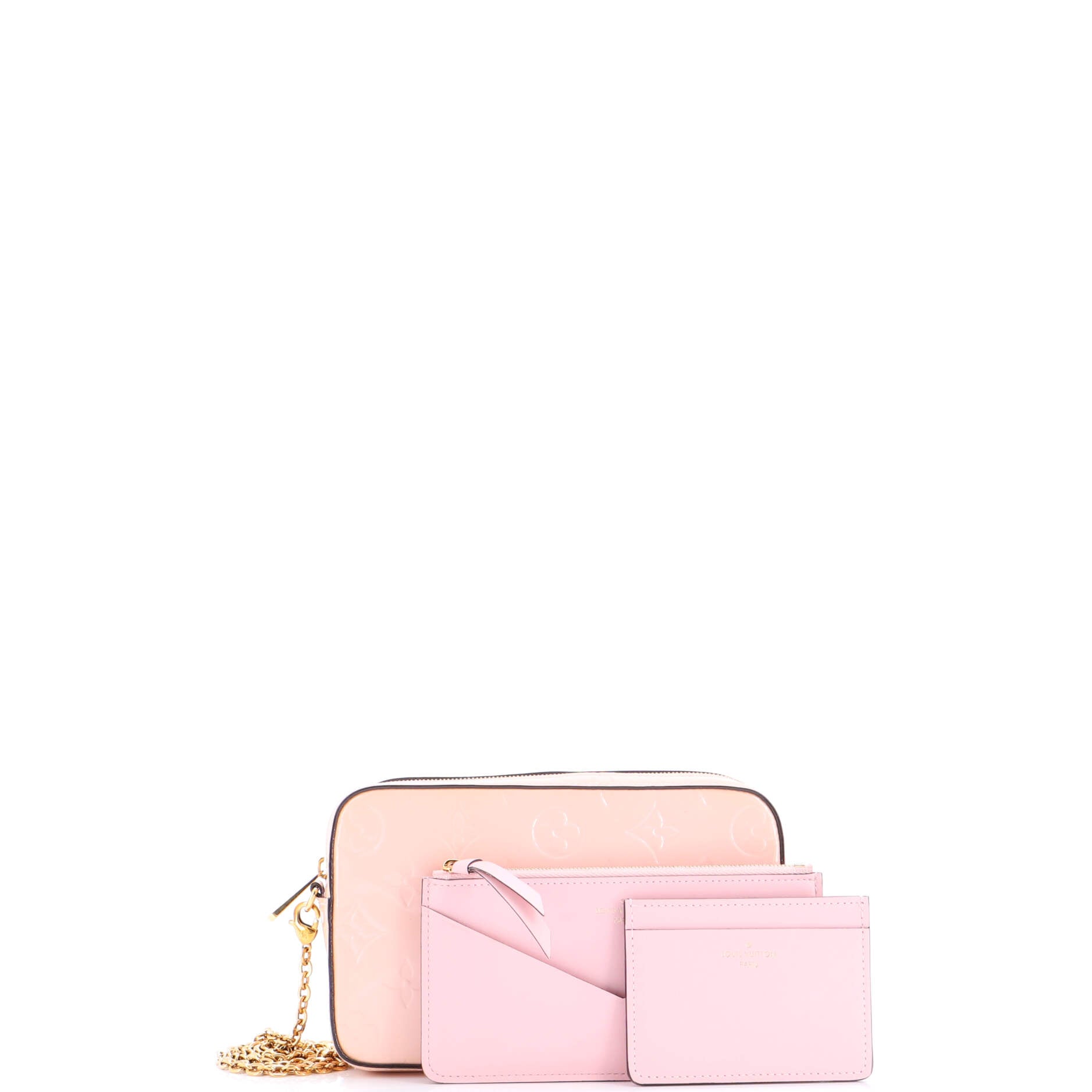 Camera Pouch Monogram Vernis