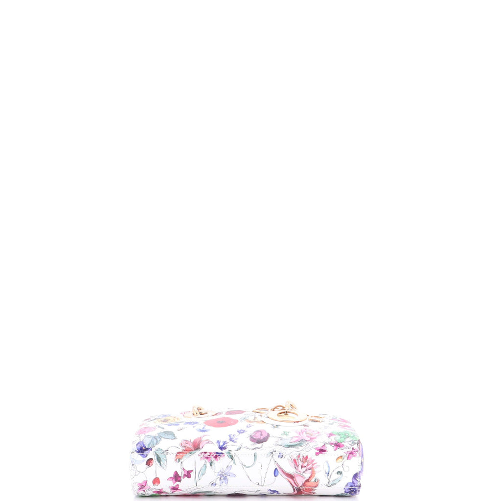 Lady D-Joy Bag Printed Leather Small