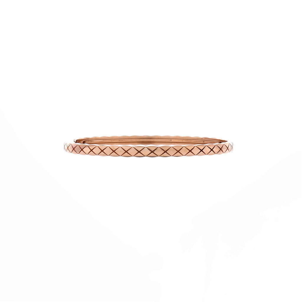 Coco Crush Bangle Bracelet 18K Beige Gold Mini