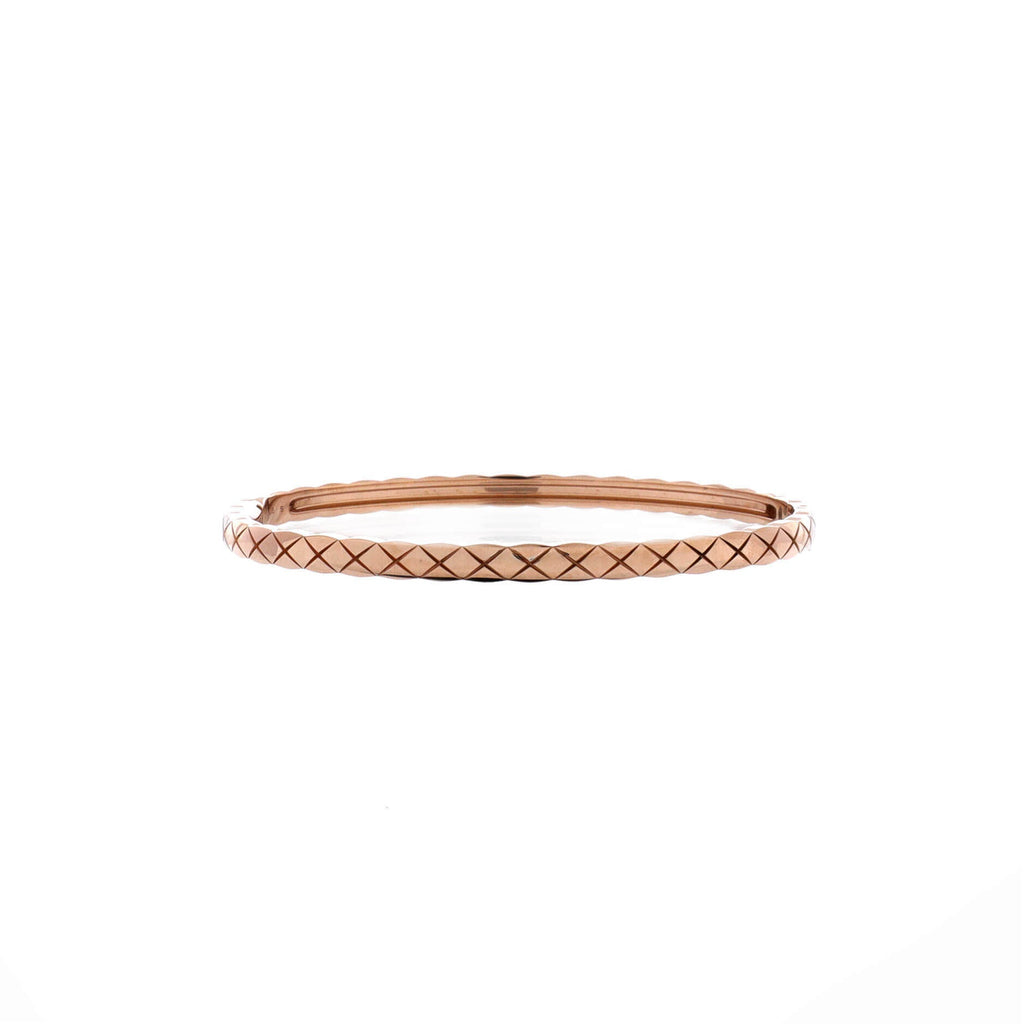 Coco Crush Bangle Bracelet 18K Beige Gold Mini