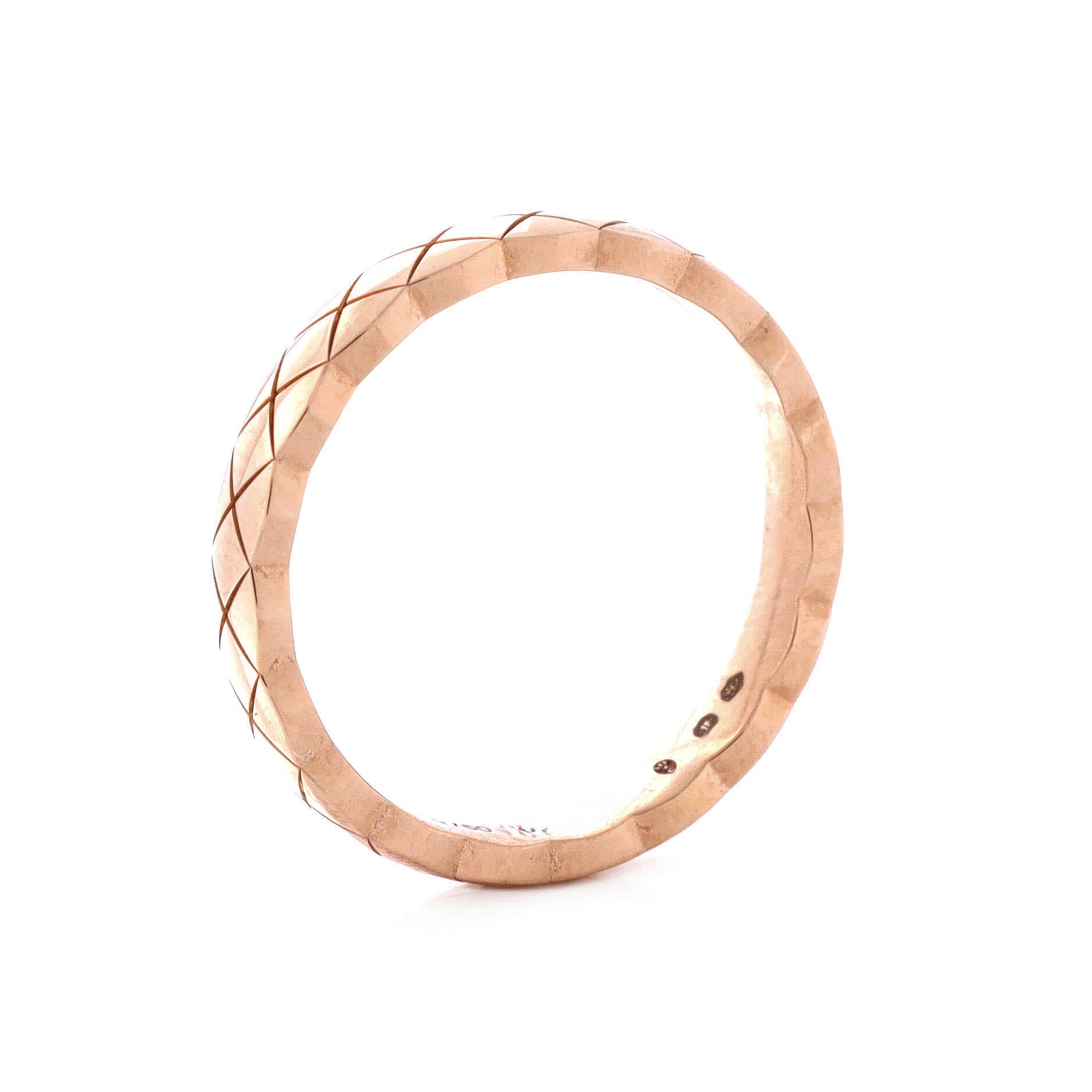 Coco Crush Ring 18K Beige Gold Mini