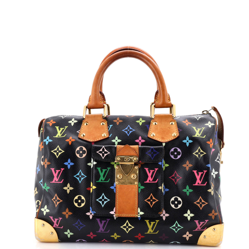 Speedy Handbag Monogram Multicolor 30