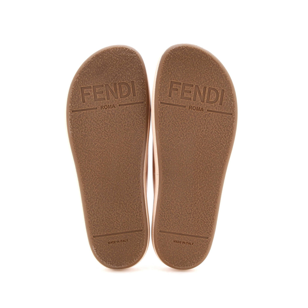 Women's Fendigraphy Slide Sandals Leather