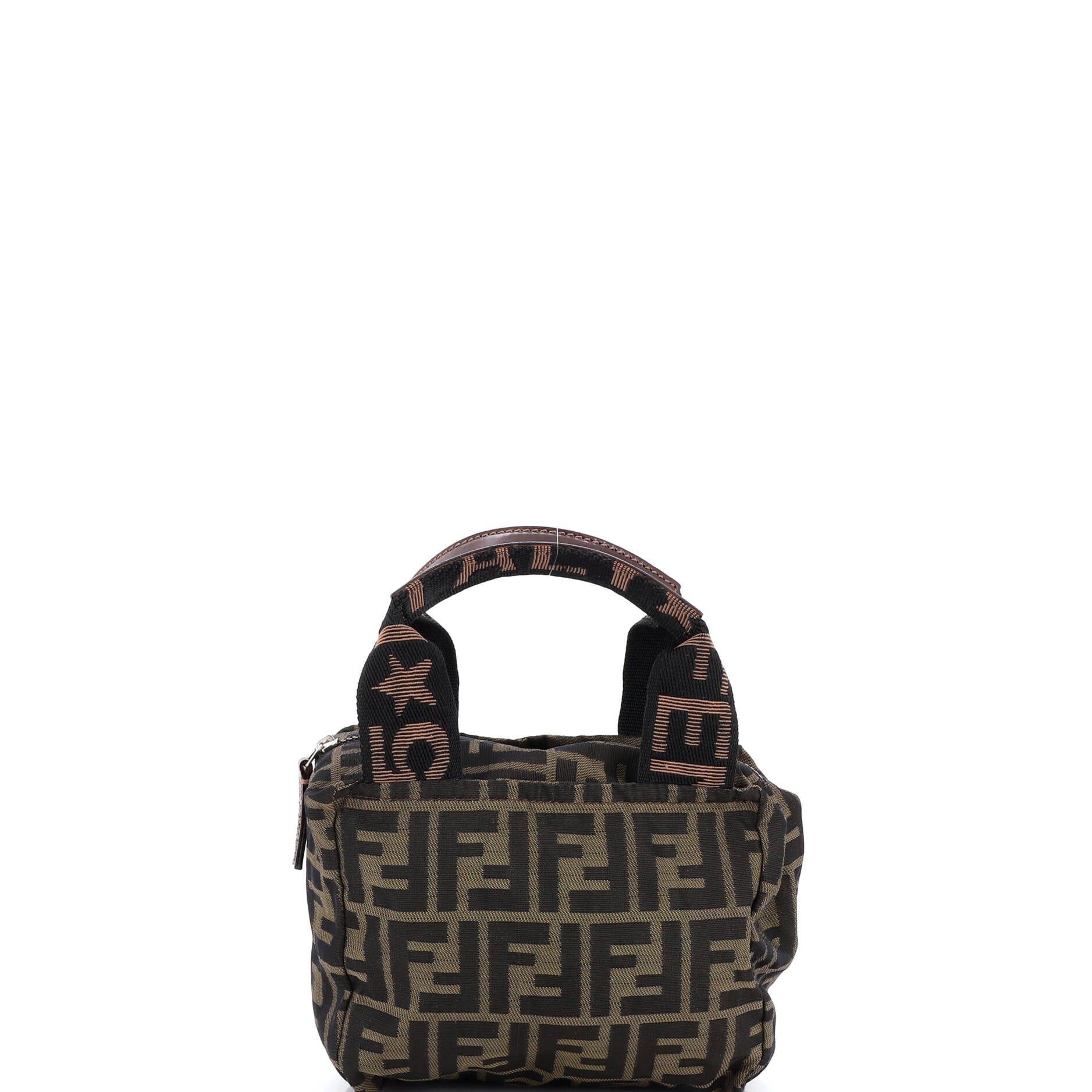 Vintage 1925 Cosmetic Tote Zucca Canvas Mini