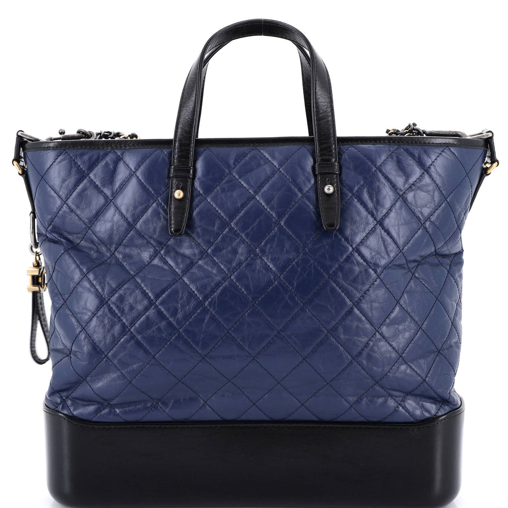 Gabrielle Shopping Tote Quilted Calfskin Large