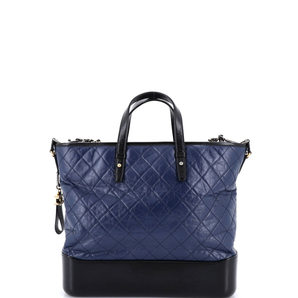 Gabrielle Shopping Tote Quilted Calfskin Large