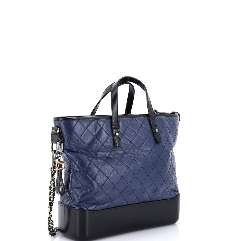 Gabrielle Shopping Tote Quilted Calfskin Large