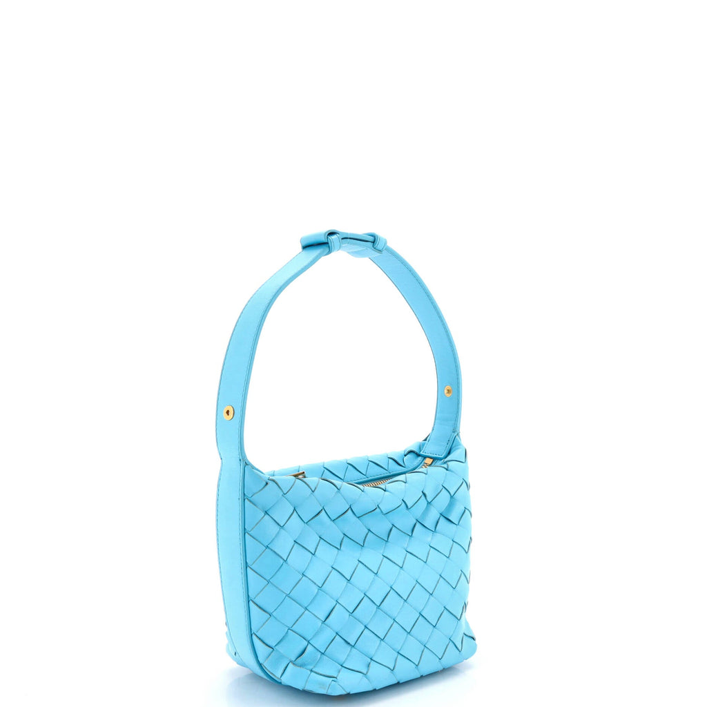 Wallace Shoulder Bag Intrecciato Nappa Candy