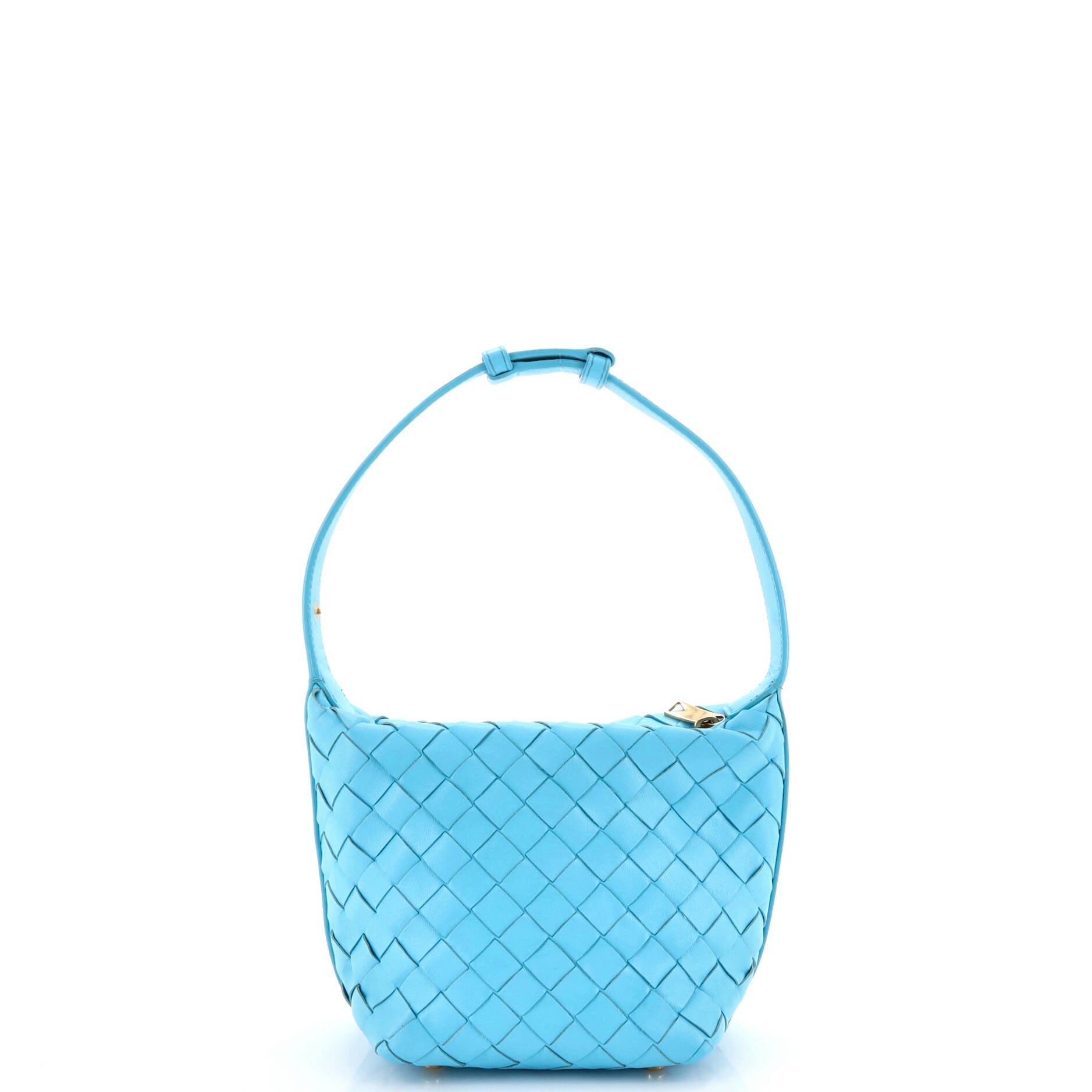 Wallace Shoulder Bag Intrecciato Nappa Candy