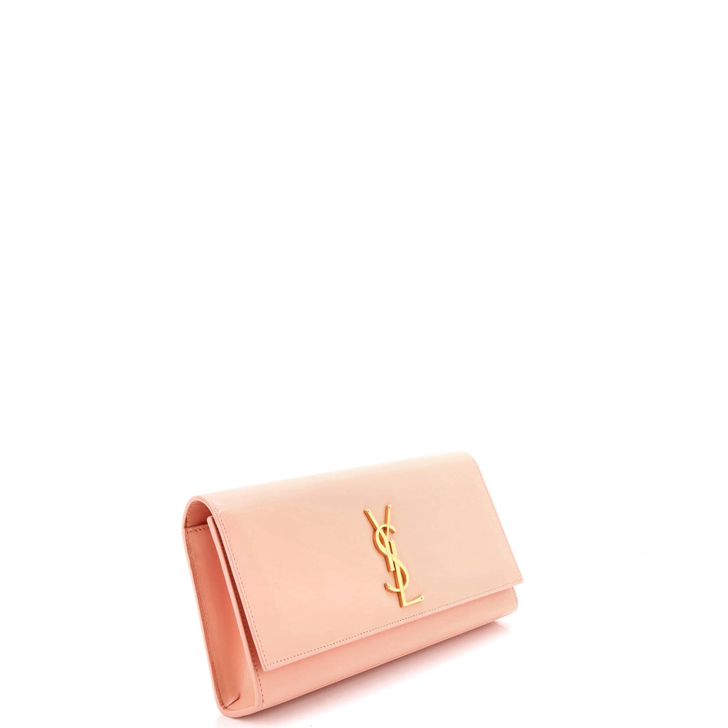 Classic Monogram Clutch Leather Long