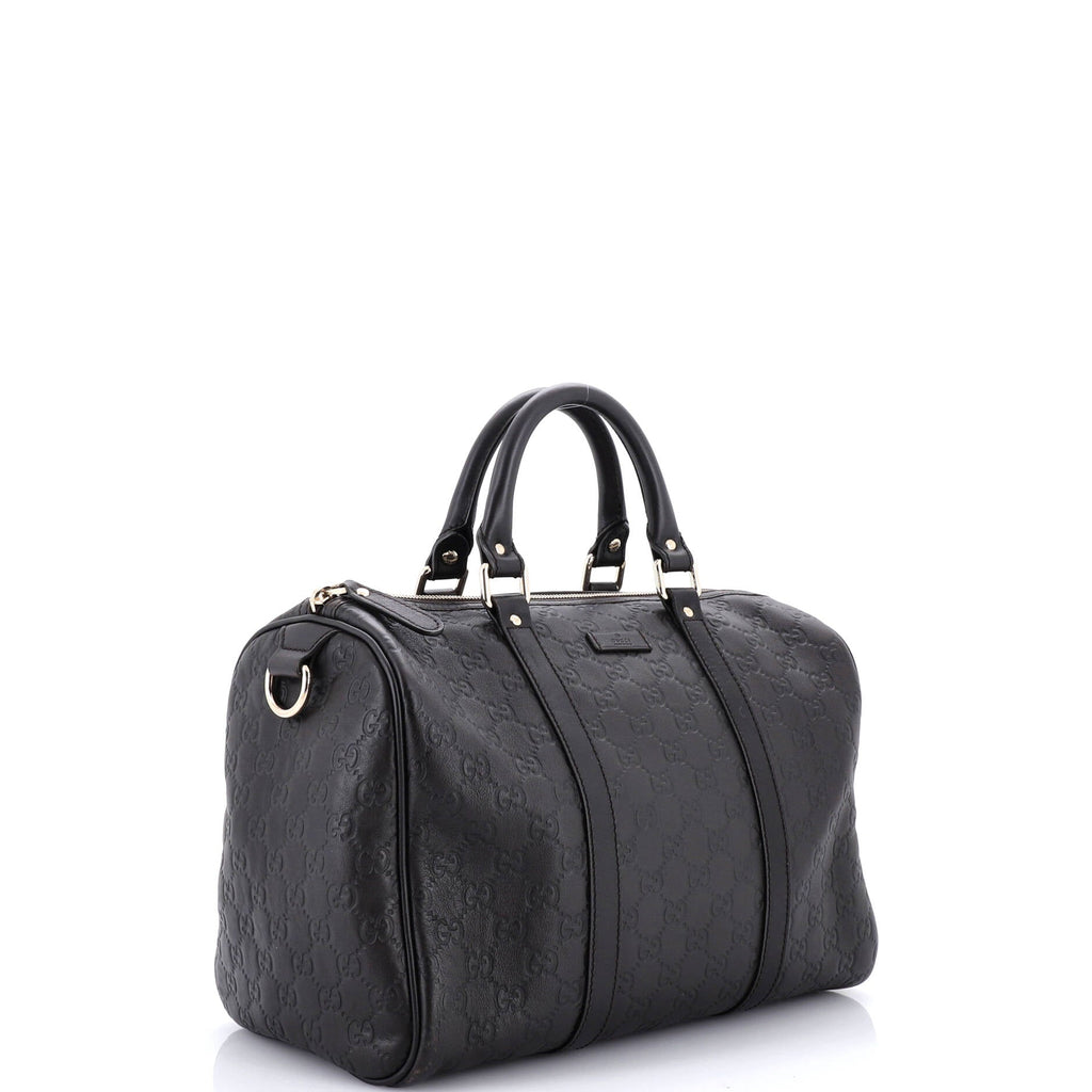 Joy Boston Bag Guccissima Leather Medium
