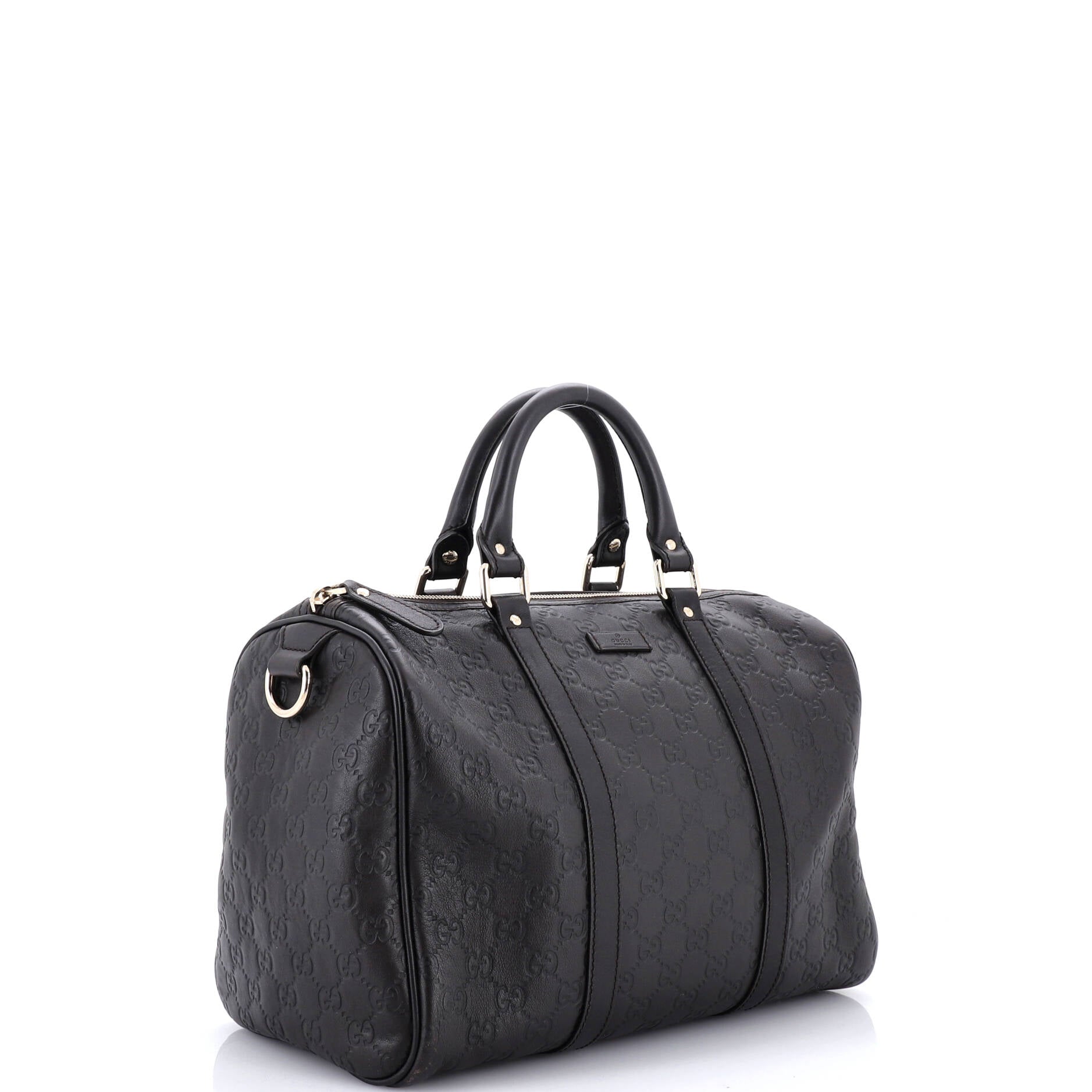 Joy Boston Bag Guccissima Leather Medium