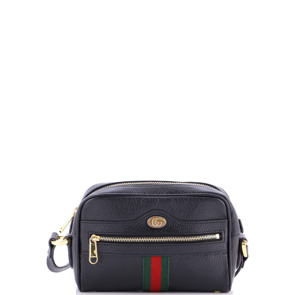 Ophidia Shoulder Bag Leather Mini
