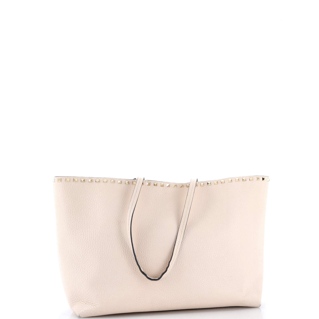 Rockstud Shopper Tote Leather Large