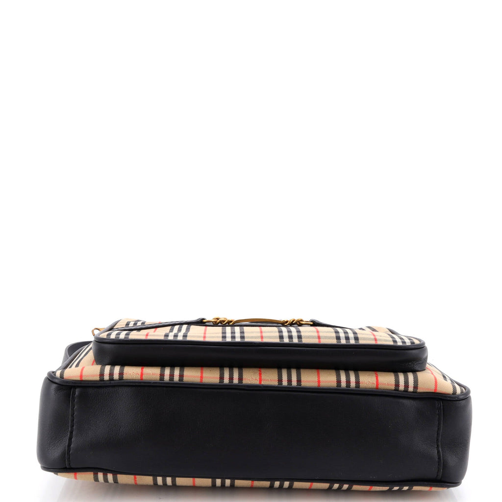 Link Chain Camera Bag 1983 Knight Check Canvas Large