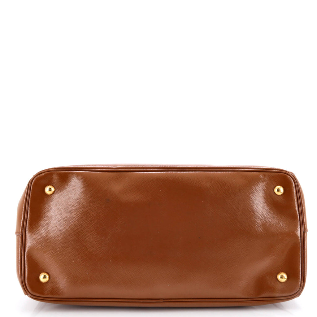 Lux Open Tote Spazzolato Leather Large