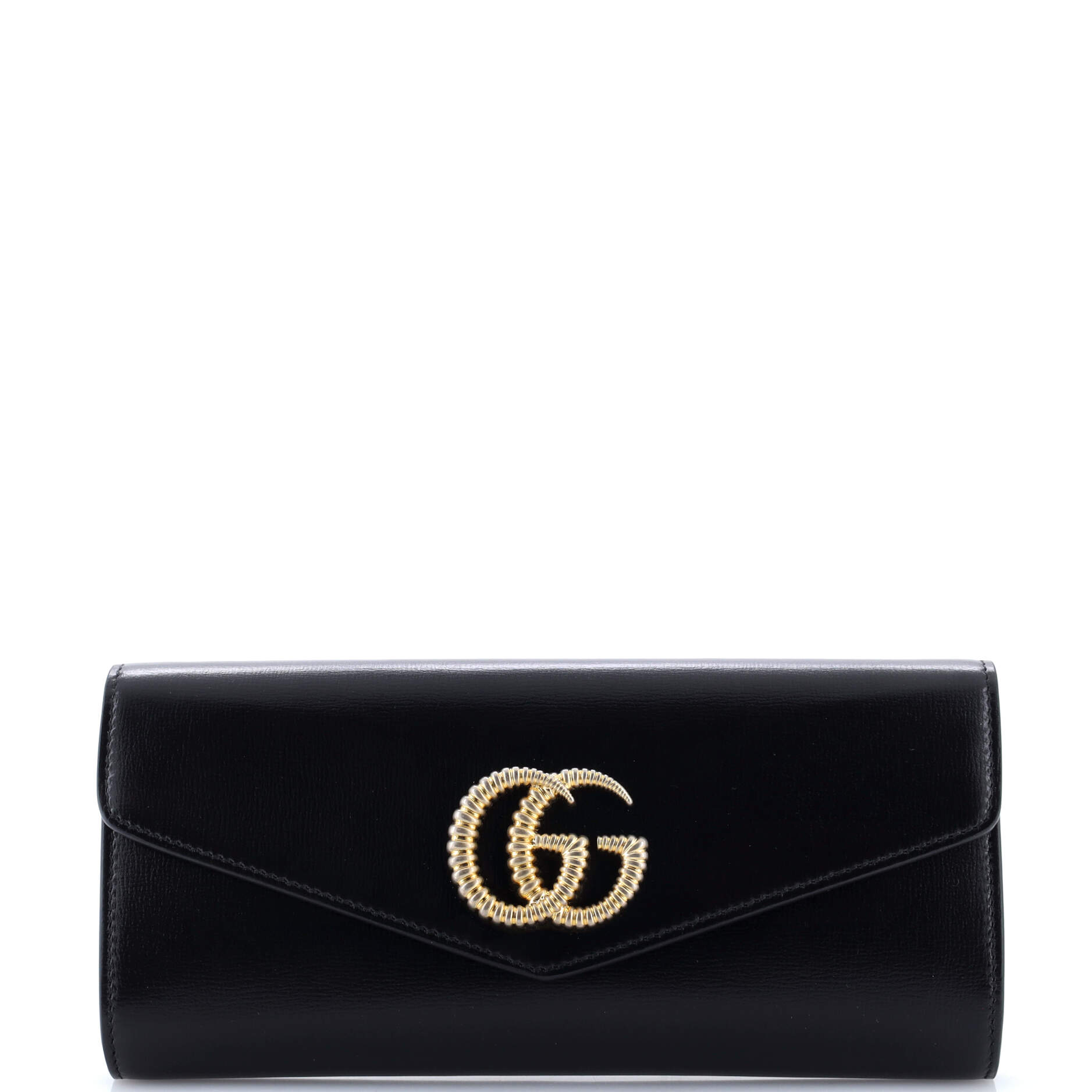 GG Broadway Envelope Clutch Leather