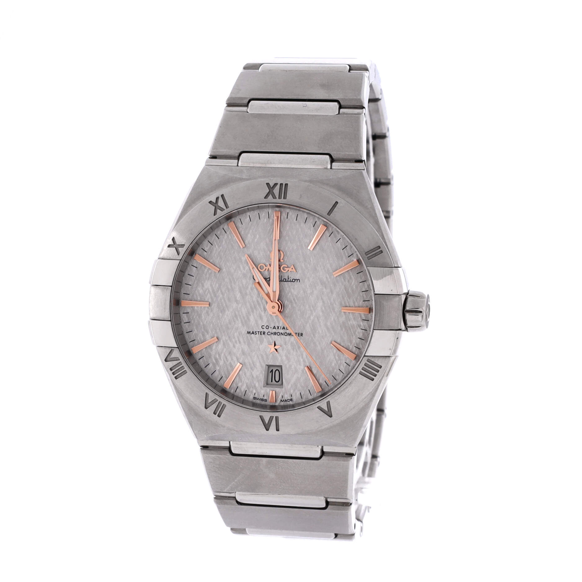 Constellation Chronometer Co-Axial Automatic Watch Stainless Steel 39
