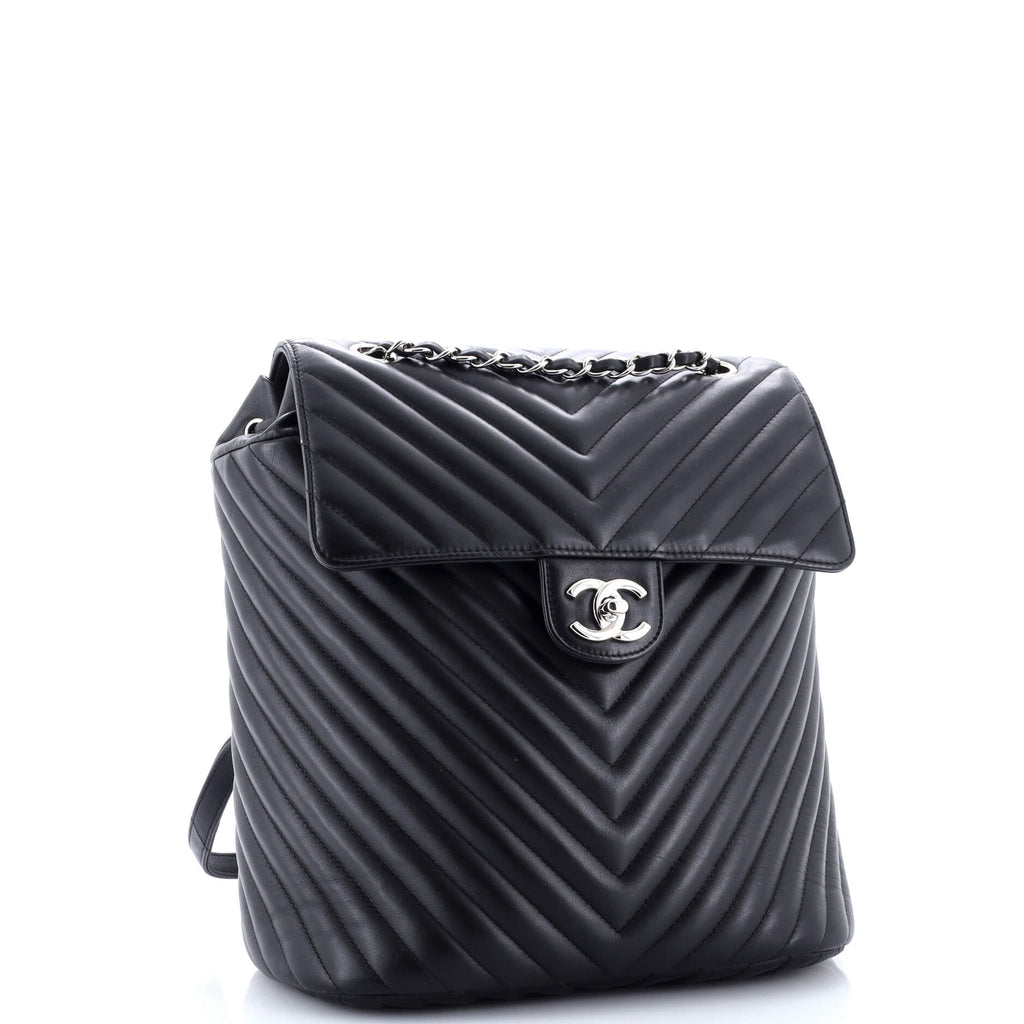 Urban Spirit Backpack Chevron Leather Large