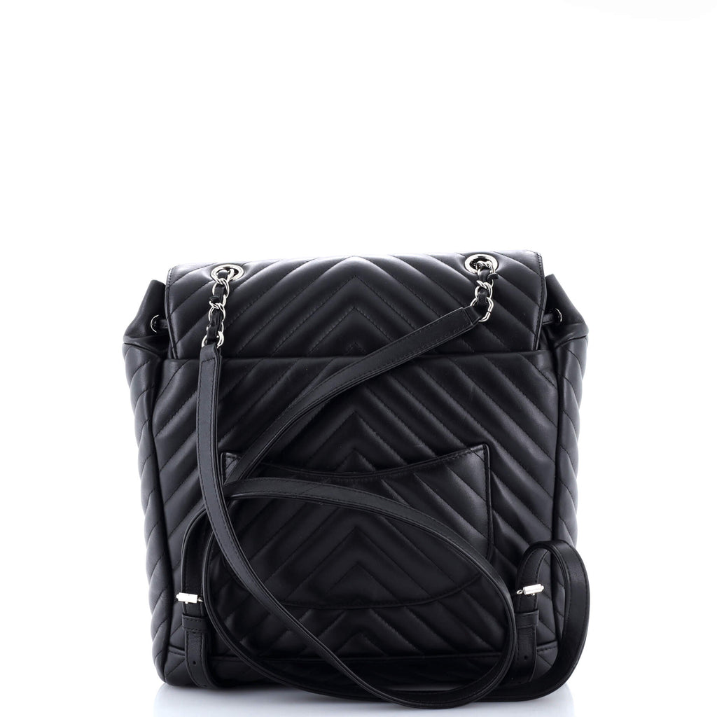 Urban Spirit Backpack Chevron Leather Large