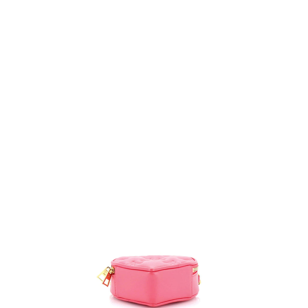 Pop My Heart Pouch Bag Bubblegram Leather