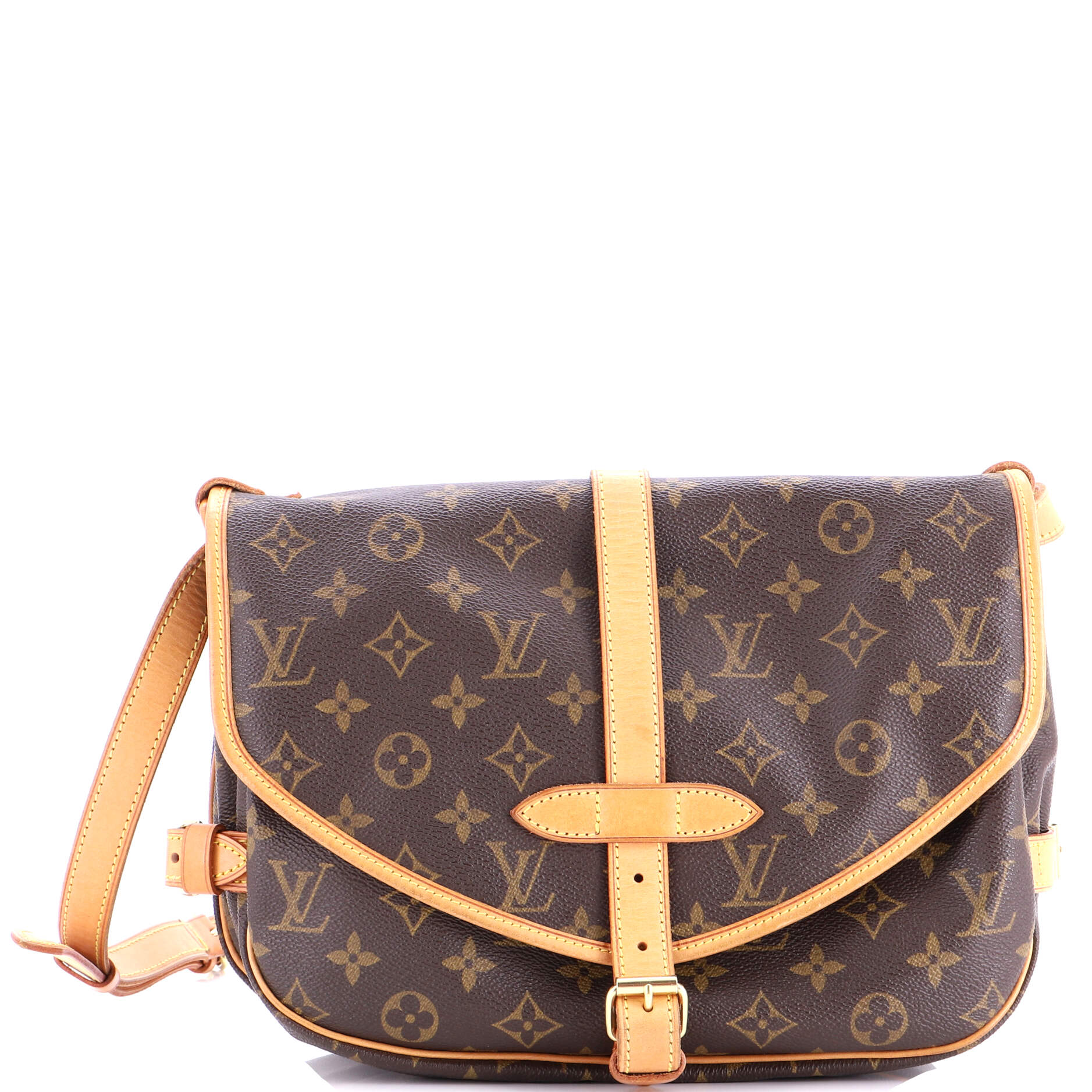 Saumur Handbag Monogram Canvas 30