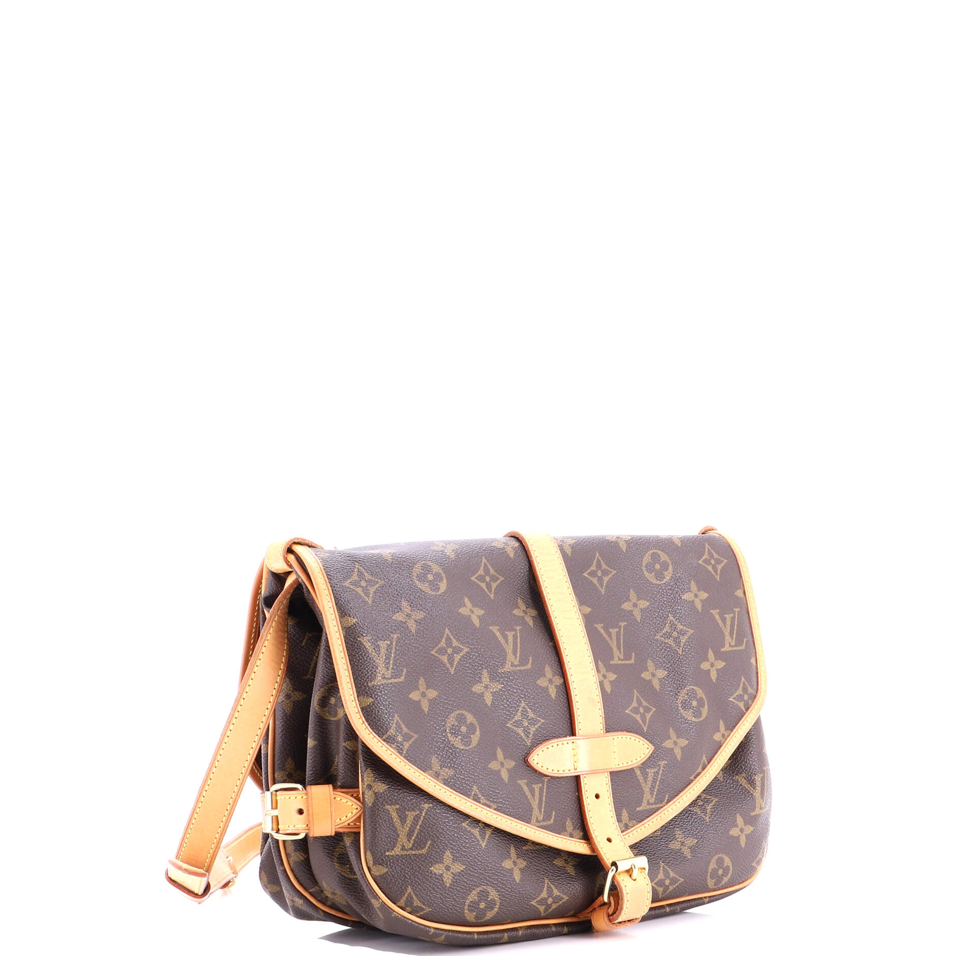 Saumur Handbag Monogram Canvas 30