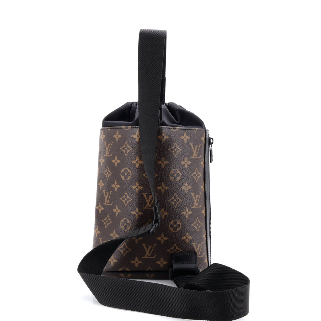 Chalk Sling Bag Limited Edition Logo Story Monogram Canvas