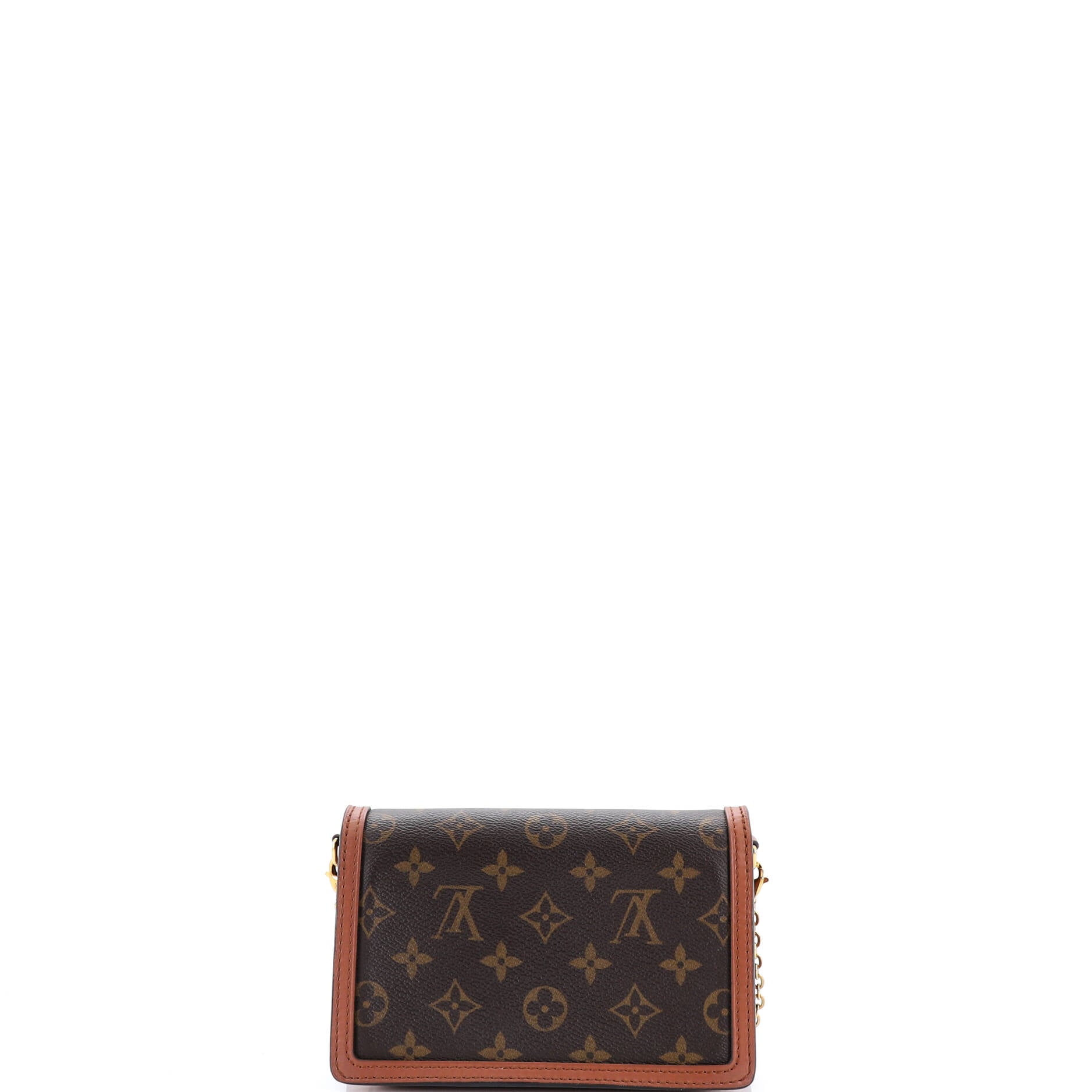 Dauphine Chain Wallet Reverse Monogram Canvas