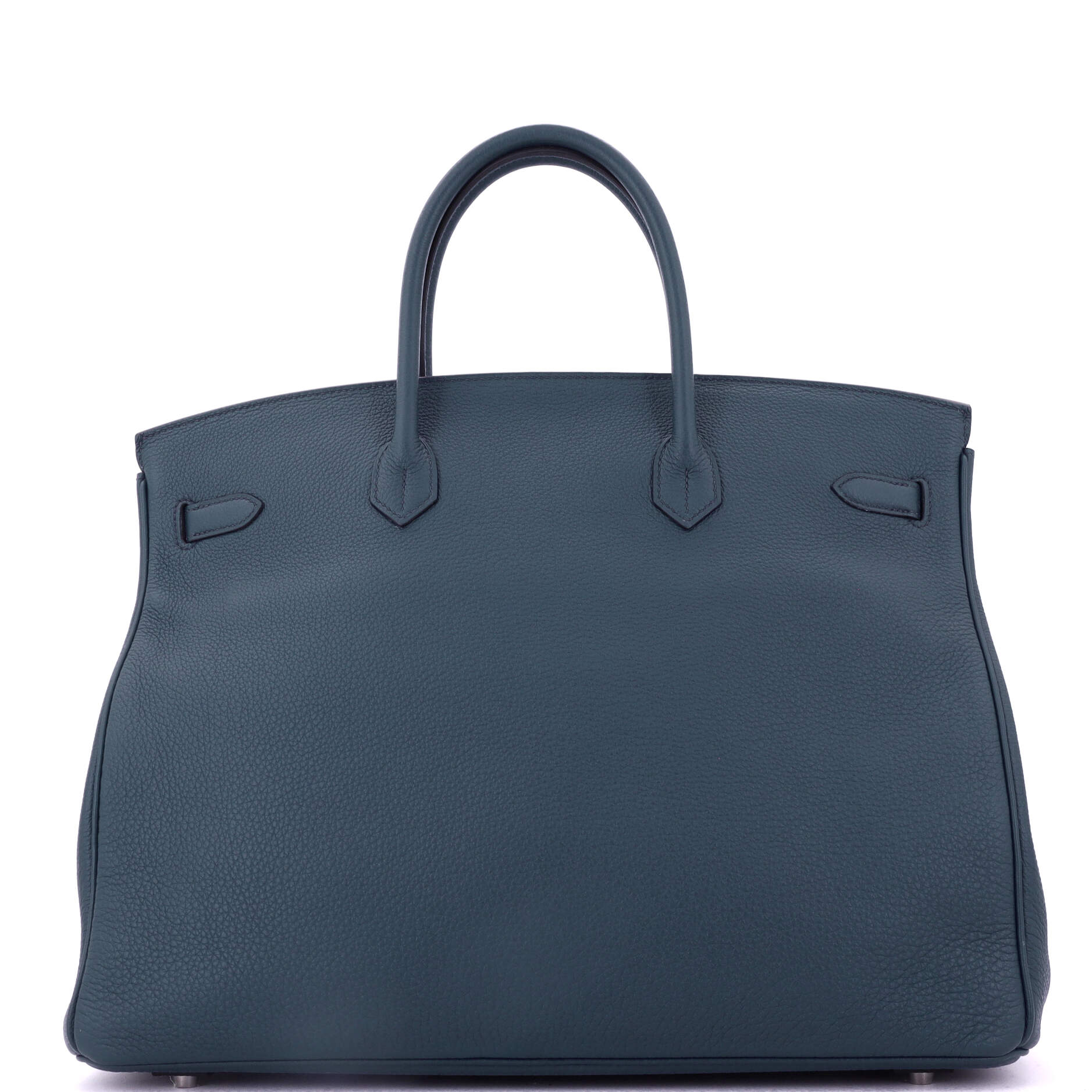 Birkin Handbag Bleu De Prusse Togo with Palladium Hardware 40