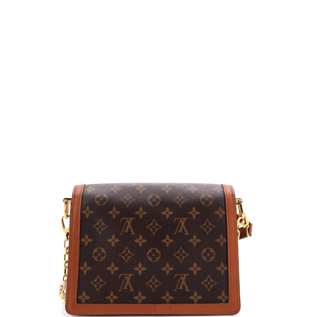 Dauphine Shoulder Bag Reverse Monogram Canvas MM