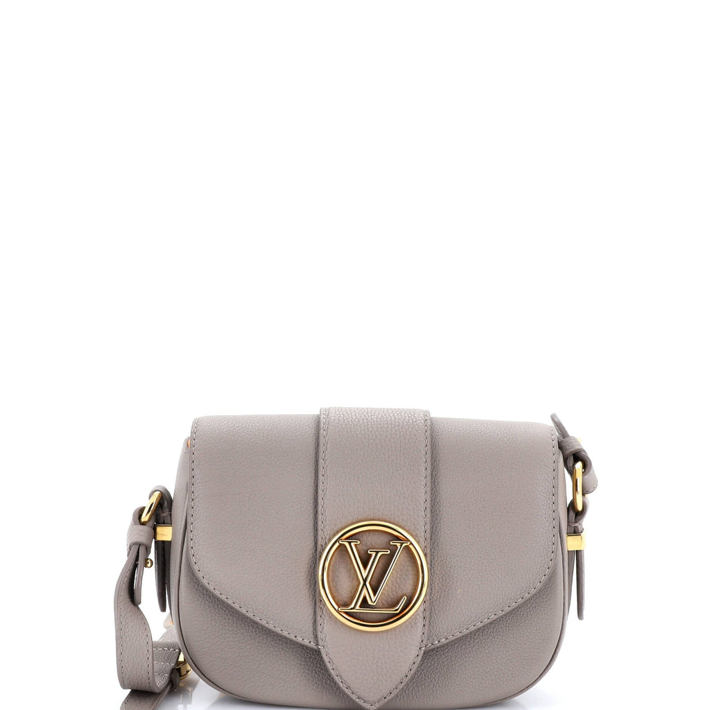 LV Pont 9 Soft Bag Leather PM