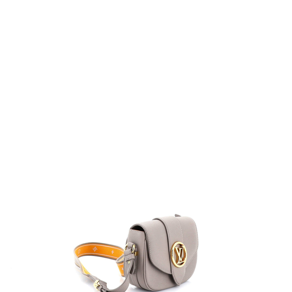 LV Pont 9 Soft Bag Leather PM