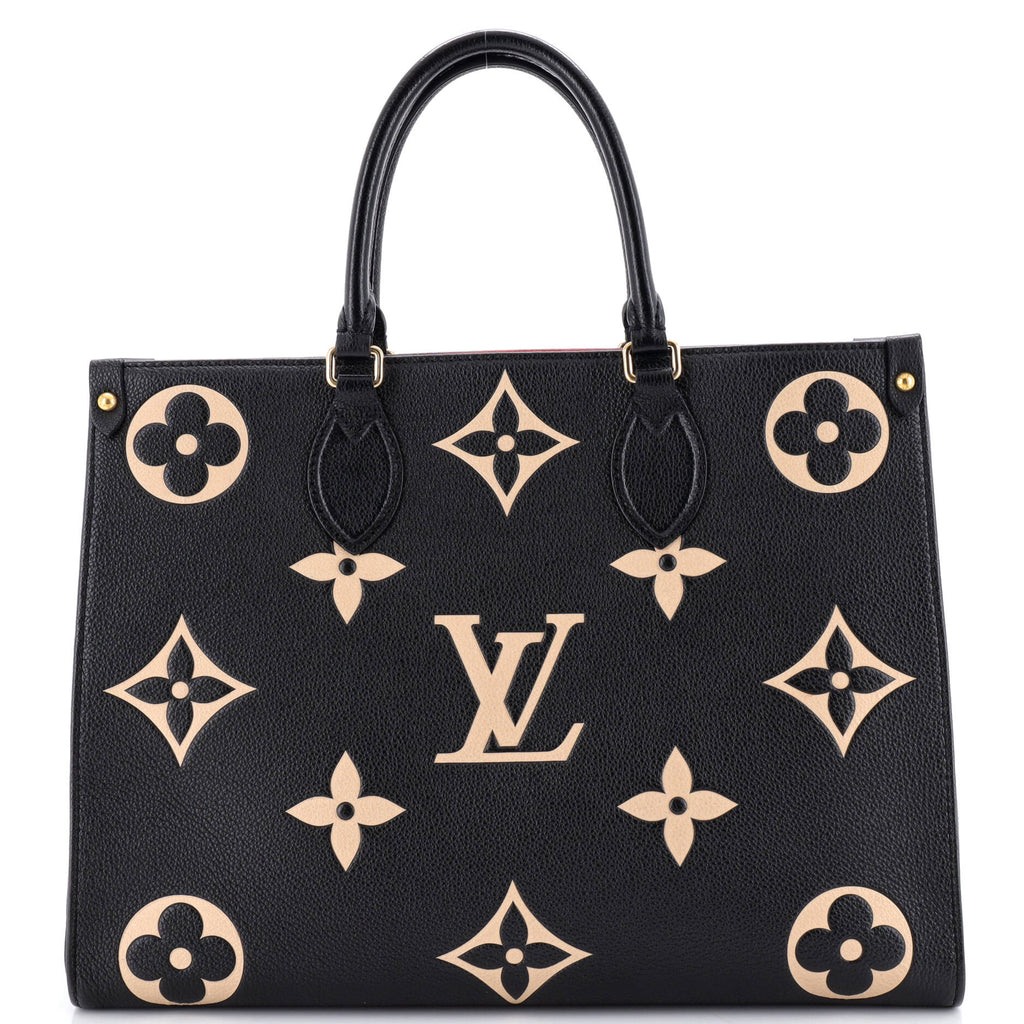 OnTheGo Tote Bicolor Monogram Empreinte Giant MM