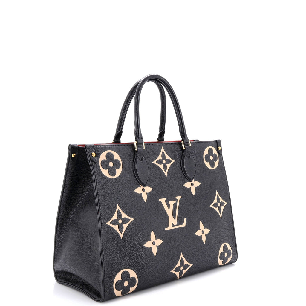OnTheGo Tote Bicolor Monogram Empreinte Giant MM