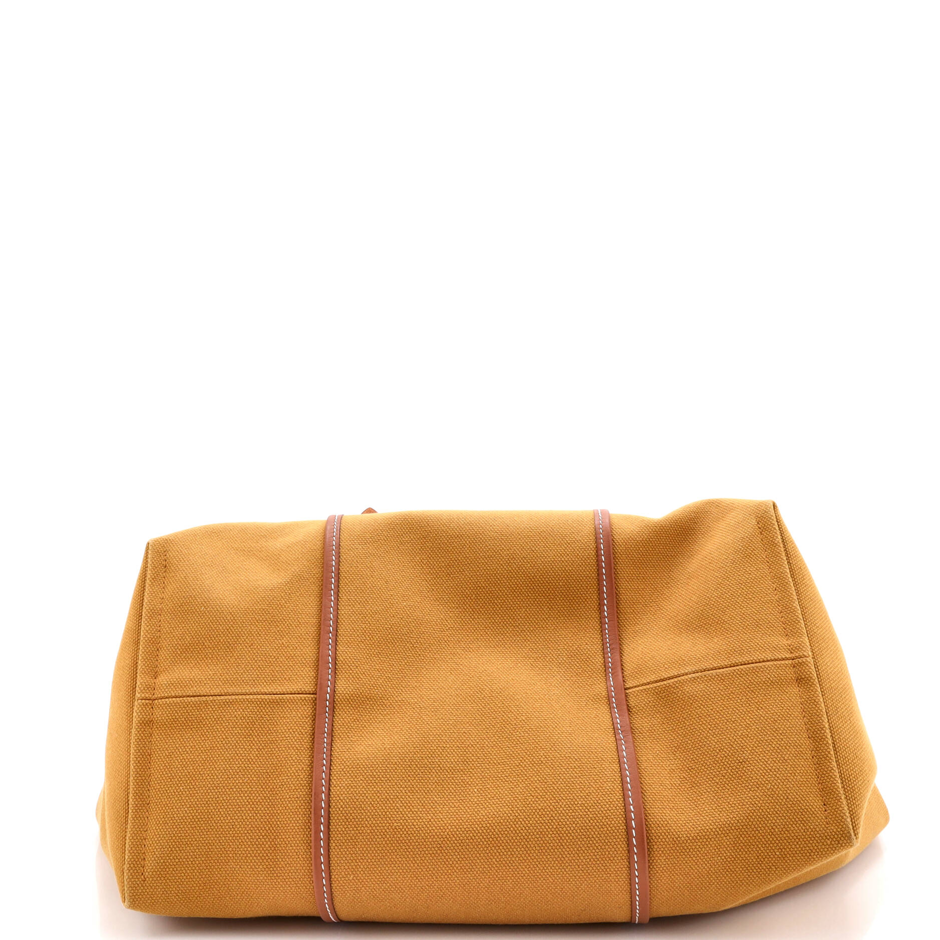 Etriviere Pocket Tote Toile and Leather 35