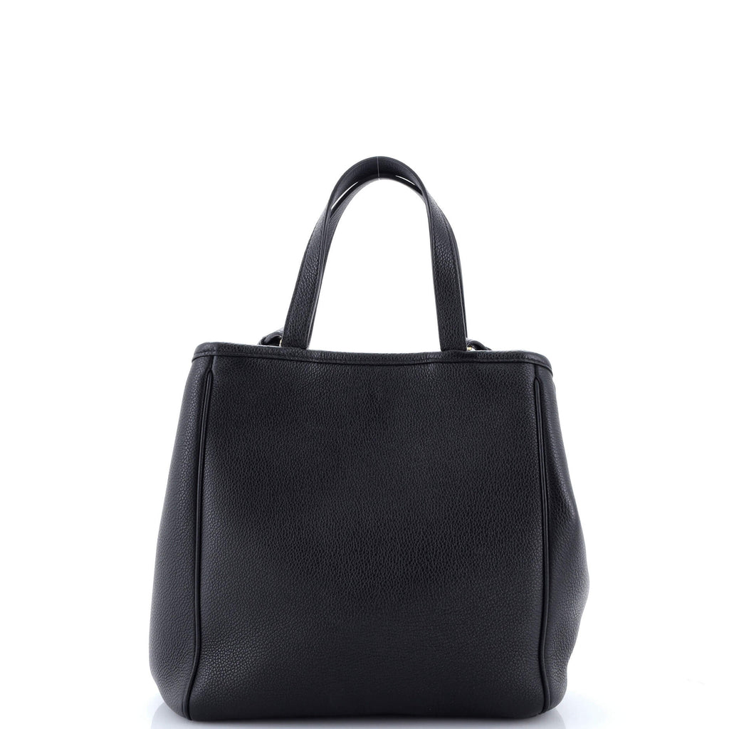 Folded Cabas Leather Small