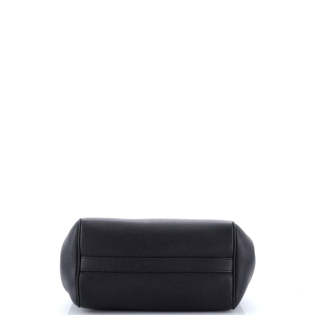 Folded Cabas Leather Small