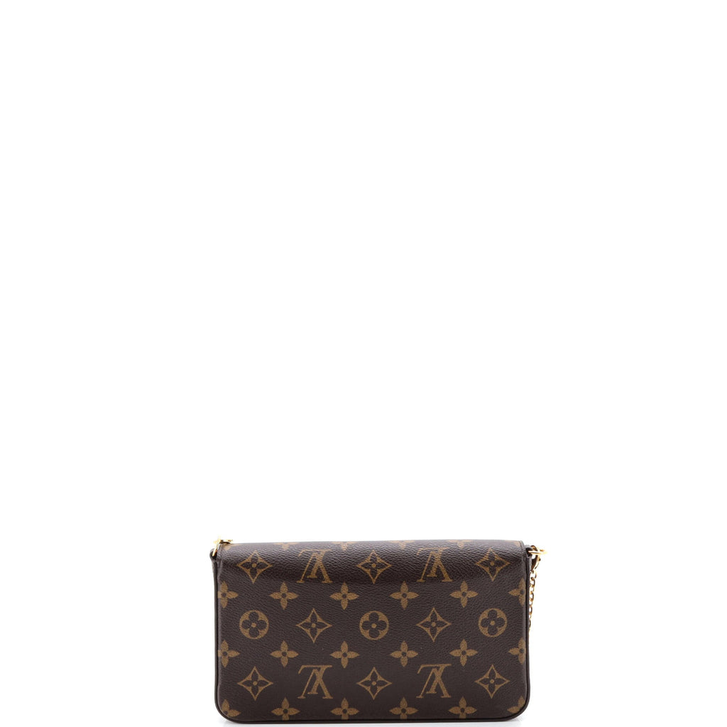 Felicie Pochette Limited Edition Vivienne Xmas Monogram Canvas