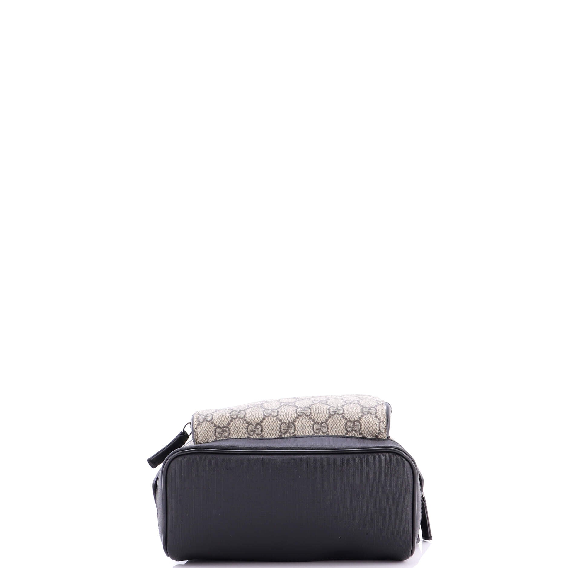Zip Pocket Backpack GG Coated Canvas Small