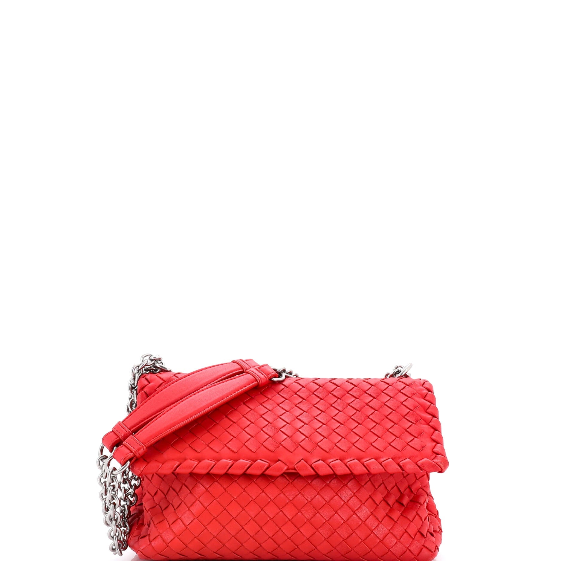 Olimpia Shoulder Bag Intrecciato Nappa Small