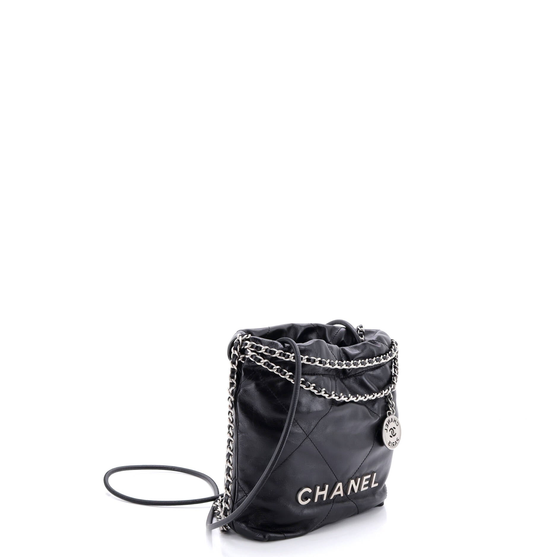 22 Chain Hobo Quilted Calfskin Mini