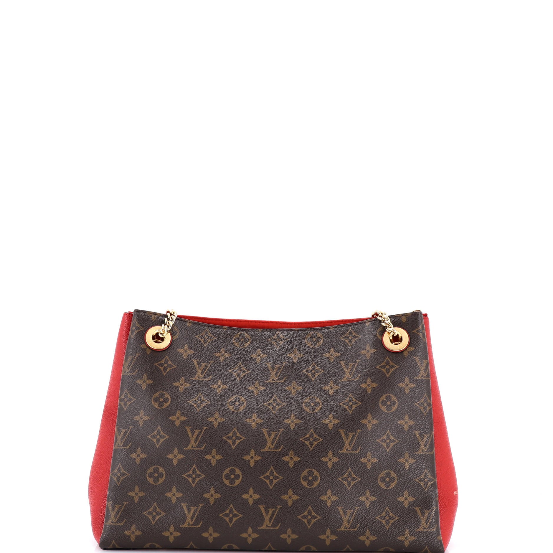 Surene Handbag Monogram Canvas with Leather MM