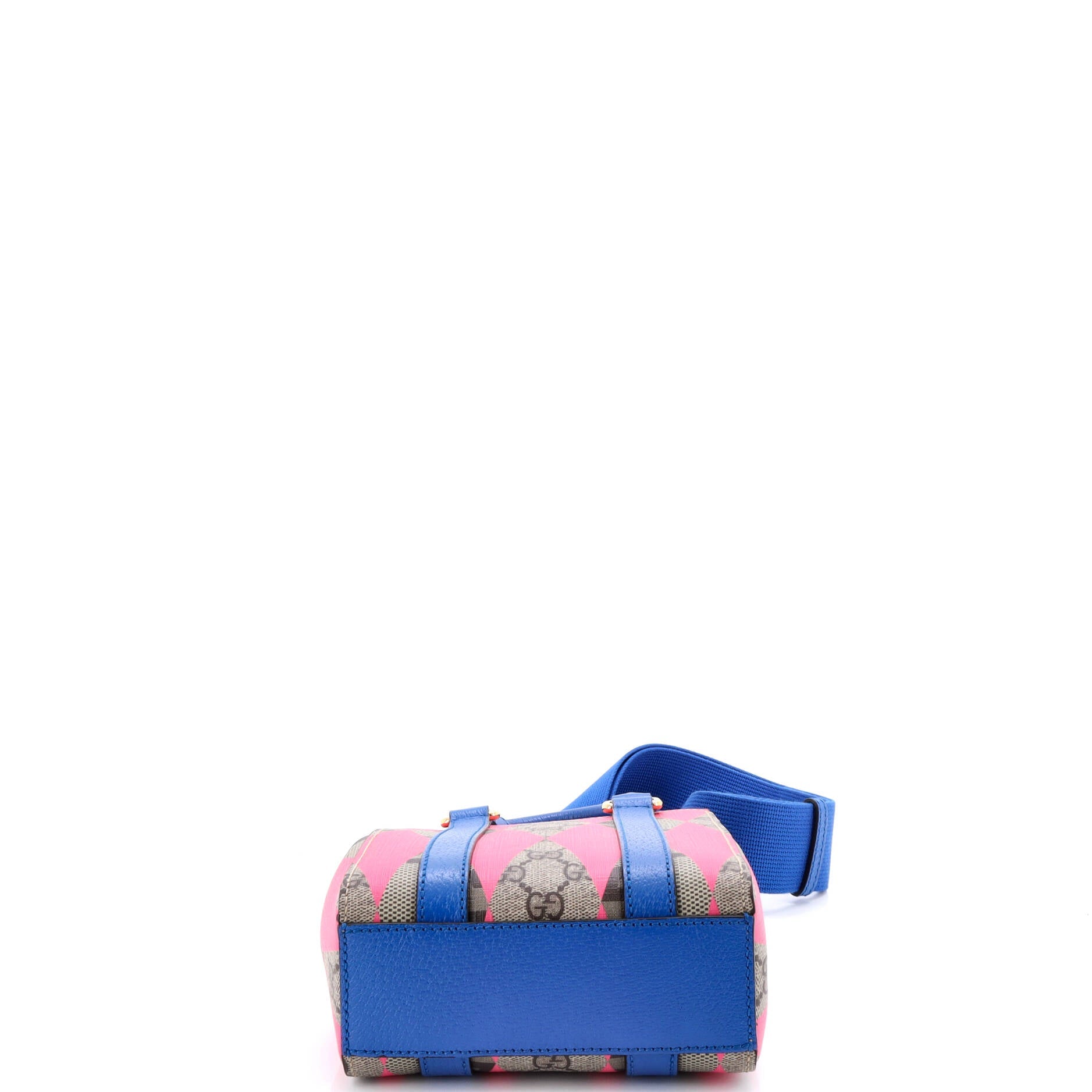Convertible Open Tote Rhombus GG Coated Canvas with Leather Mini