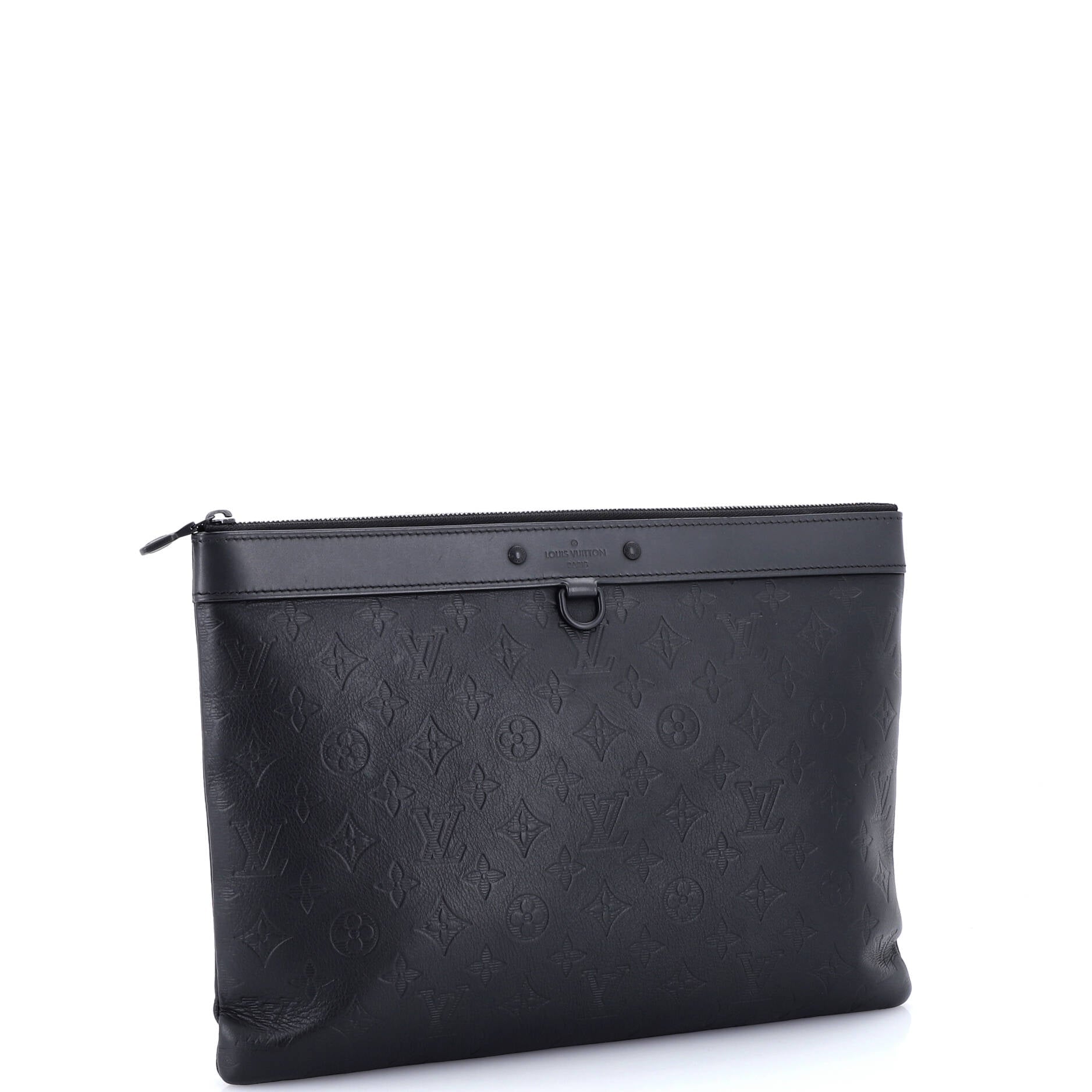 Discovery Pochette Monogram Shadow Leather GM