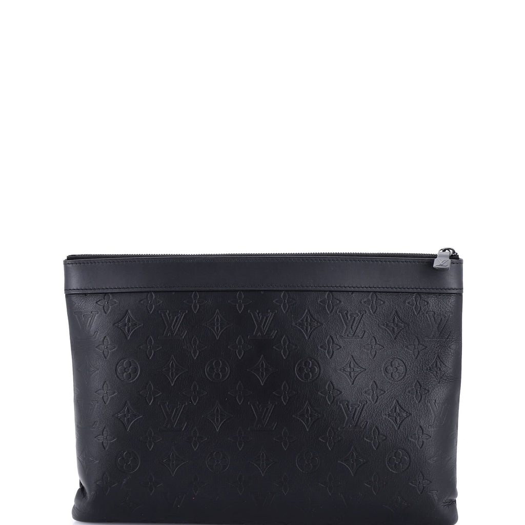 Discovery Pochette Monogram Shadow Leather GM