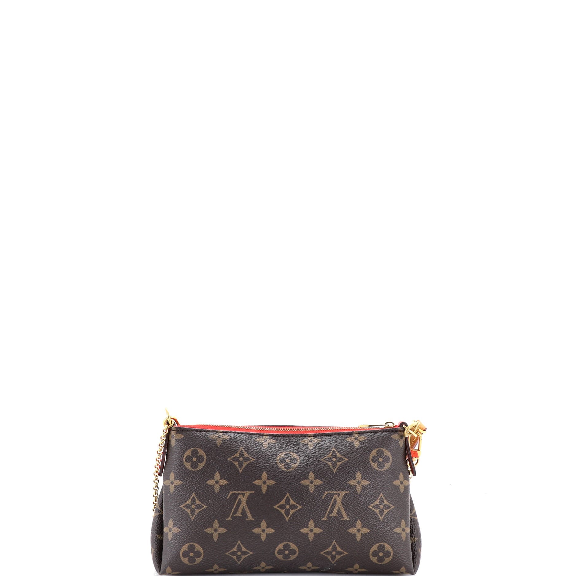 Pallas Clutch Monogram Canvas with Leather