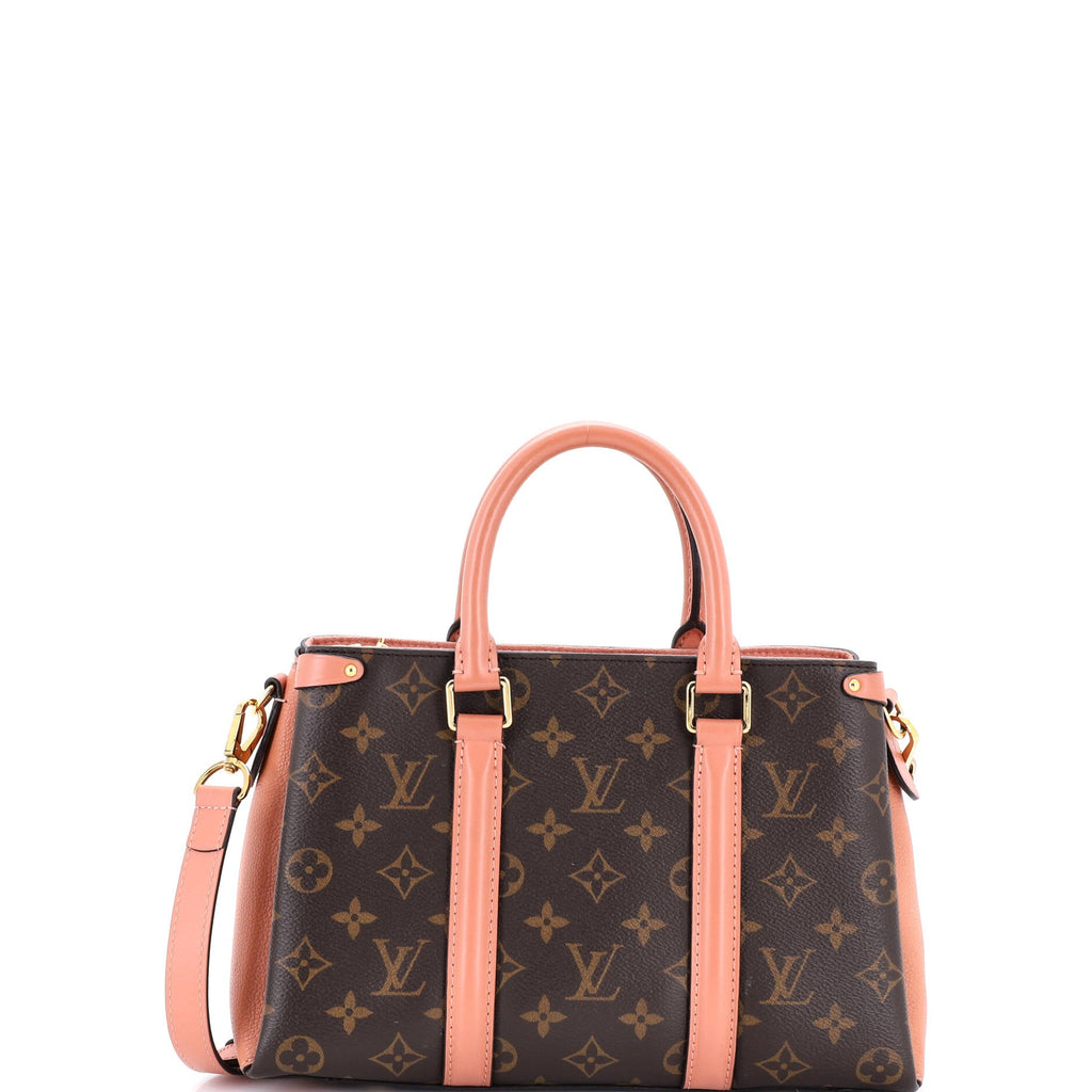 Soufflot Tote Monogram Canvas with Leather BB