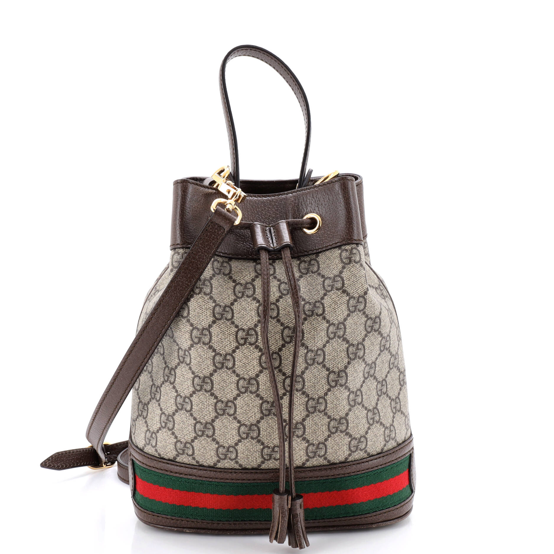 Ophidia Bucket Bag GG Coated Canvas Small