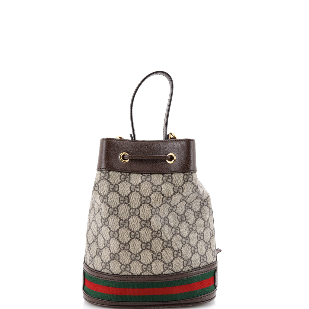 Ophidia Bucket Bag GG Coated Canvas Small
